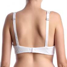 LORMAR Soutien-gorge balconnet pour femme avec armatures, type mousse - Blanc - Voir 4