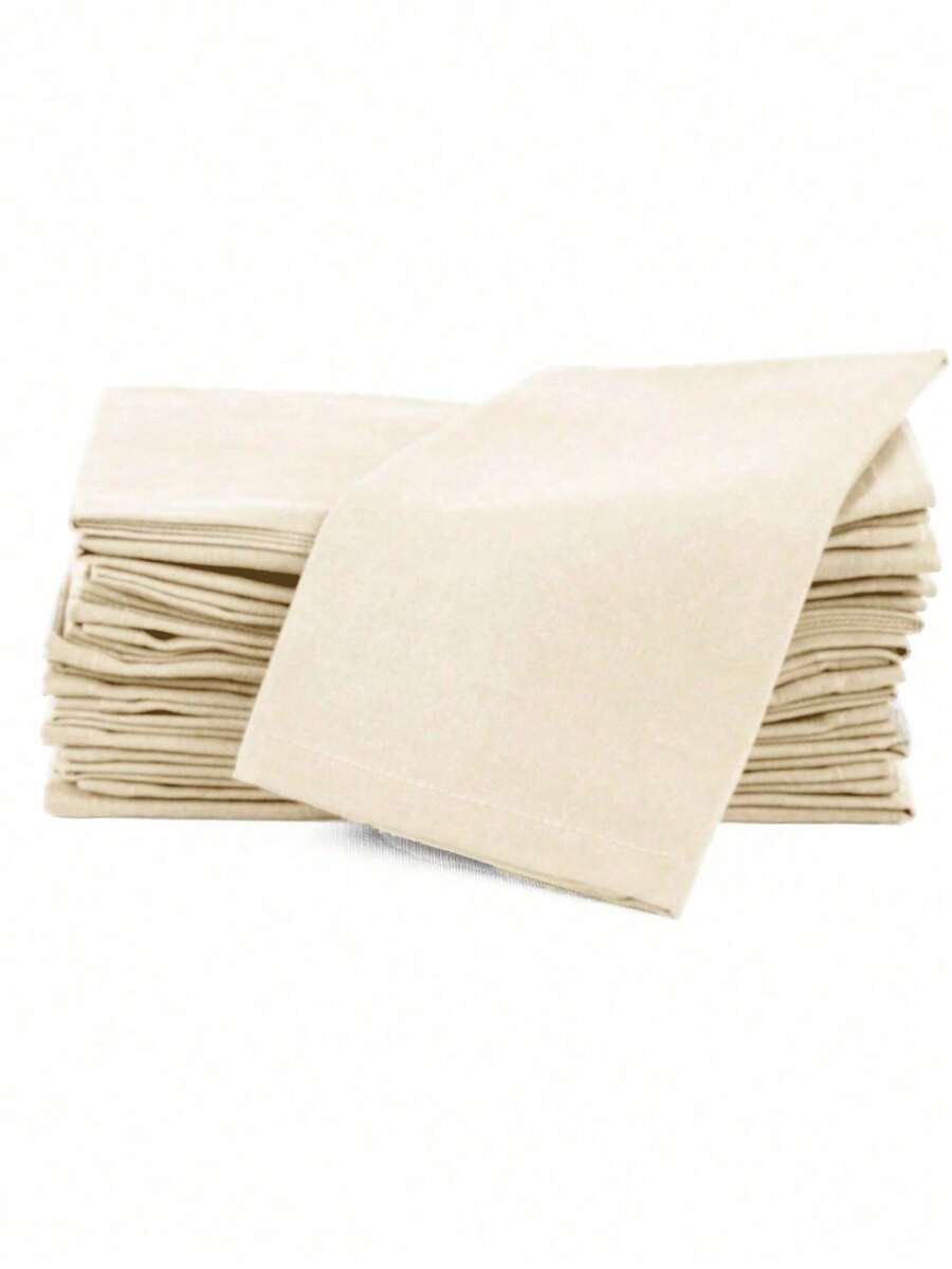 2/6/12 unidades de guardanapos reutilizáveis absorventes macios, adequados para restaurantes, cozinhas, casamentos, festas, decoração de casa, primavera/verão