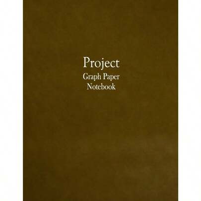 Project Graph Paper Notebook: 1/8 Inch Octagonal Graph Ruled