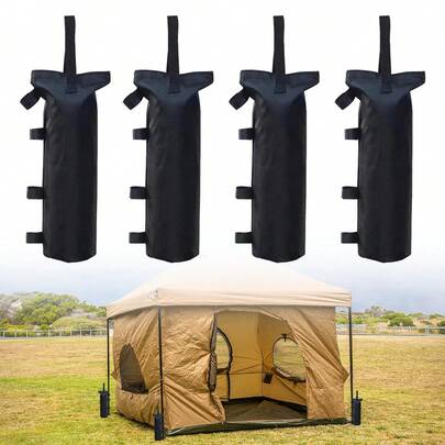 4pcs Gazebo Weights Sand Bags Tent Sandbags Heavy Duty Pop Up Canopy Set