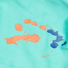 Adidas Sudadera de felpa minimalista y casual de moda para hombres - Azul menta - Ver 3