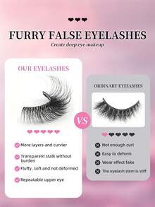 7对狐狸眼假睫毛 漫画风格假睫毛 眼尾加长假睫毛 蓬松假睫毛 仿貂毛假睫毛 猫眼假睫毛 自然浓密假睫毛 丰盈睫毛嫁接 旅行必备化妆工具 - 眼尾拉長款 - 查看 2