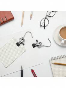 Bộ 20/10/5 chiếc kẹp quần áo bằng thép không gỉ chất lượng cao, giá treo quần áo bằng kim loại có thể điều chỉnh kèm kẹp, kẹp giặt đồ có móc, kẹp quần áo treo di động trang trí cho quần áo, quần tây, váy, thích hợp cho mùa xuân và mùa hè. - Nhiều màu - Xem 4