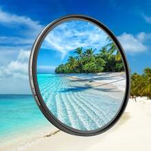 67mm/77mm/49mm/52mm/55mm/58mm/62mm/72mm/82mm MC UV Lens Filter, Multi-Coated Protective Filter For Mirrorless & DSLR Camera Lenses, Compatible With Canon, Nikon, - Black - View 10