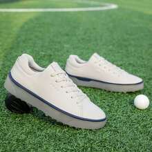 Unisex Professional Golf Sports Shoes - White - View 16