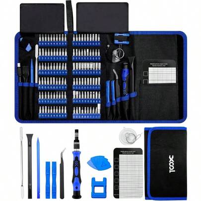 140pcs Electronics Repair Kit Professional, Precision Screwdriver Set Magnetic Repair Cell Phone, PC, Tablet, Laptop, Game Console