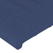 vidaXL Testiera blu 80x5x118/128 cm in tessuto - Blu - Visualizzare 4