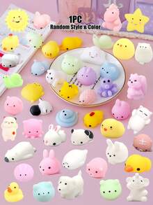 1个闪光水晶蝾螈和墨西哥钝口螈,柔软缓慢,粘性减压玩具,可爱小玩意,Taba Squishy,旅行便携指尖挤压玩具,软萌,蓝色,粉色,适合所有年龄段,包括自闭症患者、上班族、学生,理想的节日礼物,小巧可爱趣味礼物,适合男孩女孩,趣味玩具,儿童游戏,儿童玩具,男孩游戏,女孩游戏,儿童游戏,复活节礼物,派对礼品袋填充物,圣诞袜填充物,指尖玩具,儿童派对小礼物。 - 彩色 - 查看 11