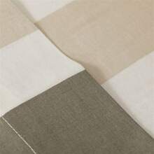 Tramas+ Bộ ga trải giường Calcutta Striped Cotton, Màu xanh lá cây khô: Bộ chăn ga gối đệm cổ điển và đa năng cho giường từ 90cm đến 180cm, Thiết kế sọc màu xanh lá cây trên nền trắng, 100% Cotton mang lại sự thoải mái tối đa và phong cách vượt thời gian, Lý tưởng để trang trí phòng ngủ của bạn với sự sang trọng và dễ kết hợp, Có nhiều kích cỡ khác nhau - Xanh khô - Xem 2