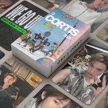 55pcs High Quality Double-Sided Printed, Matte Coated Collector Cards, Perfect Gift For Offline Fan Meetups, Vivid Design, High-Quality Printing, Glossy Surface, K-Pop Merchandise Gift - Multicolor - View 2