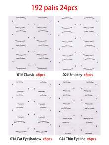 32 قطعة/4 مجموعات قوالب مكياج العين، ملصقات خط العين على شكل قطة، أدلة ظل العين وخط العين، قالب خط العين على شكل قطة، قوالب مكياج عين الثعلب، أدوات خط العين وظل العين للمبتدئين