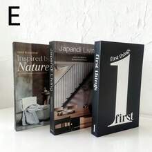 3pcs Minimalist Faux Books Decor, Paper Folding Style, Nordic Modern Decorative Books, Suitable For Cafe, Display, Photography Props, Not Real Books, Cannot Store Items Inside, Ideal For Valentine's Day Gift