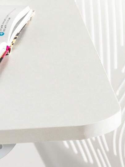 SoBuy Home Office Folding Tafel Bureau Computer Workstation Shelves Wit W64 D58 H82cm FWT92 view 10