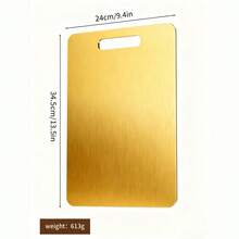 1 件双面耐用易清洁厨房备餐垫，适用于蔬菜、厨房刀具、切割工具、砧板、肉类砧板和砧板套装。斋月