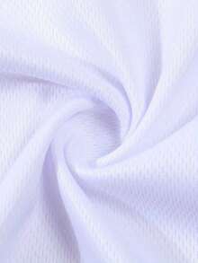 Camiseta Casual de Manga Corta para Hombre - Estampado Minimalista, Elástica y Transpirable, Ideal para Verano: Cómoda y Versátil - [Blanco] - Ver 5
