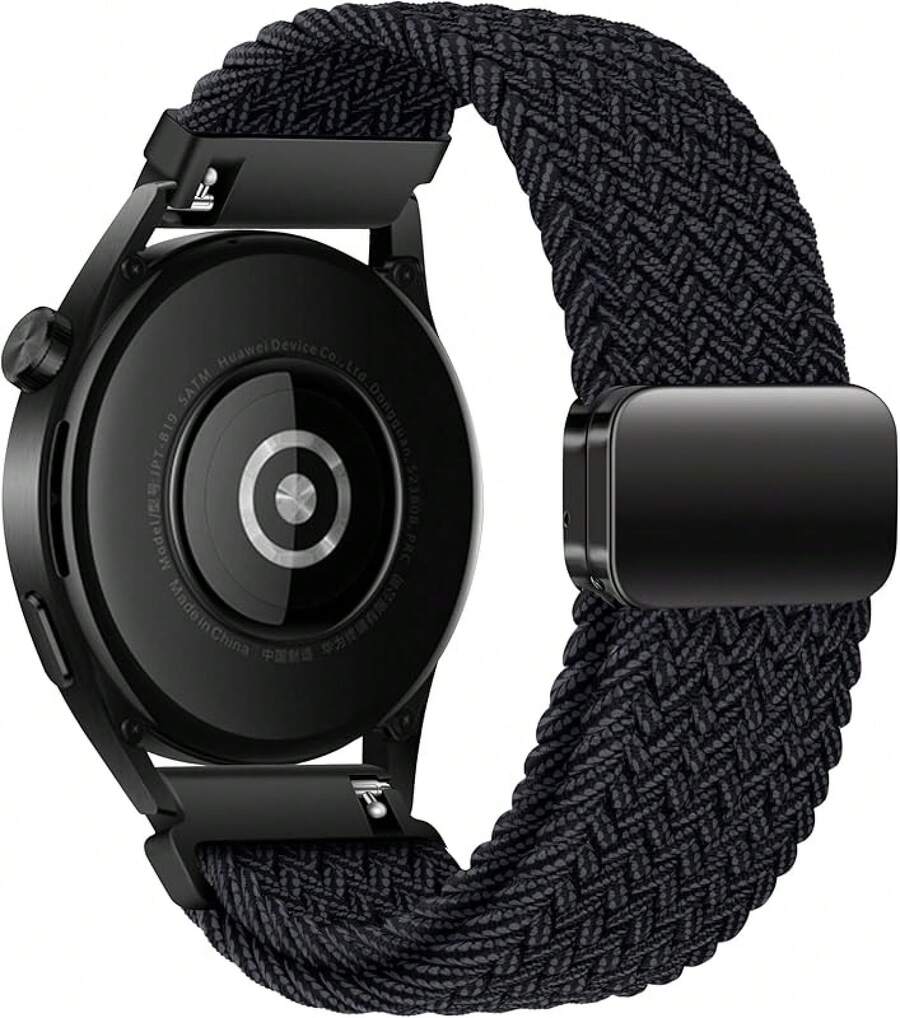 Smart Watch Strap - Black & Gray-2 - View 1
