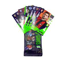 Panini 2025 英超顶级经典零售单包 8 张卡/超值包 26 张卡，足球迷必备大容量卡套，内含众多精美球员卡 - 彩色 - 查看 1