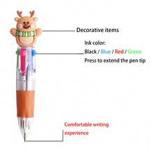 16 Styles Of Creative Christmas/Halloween/Panda/Animal Pattern Socks, Random Combination Of Various Styles, Comfortable Writing, Suitable For Daily Use - Multicolor - View 6