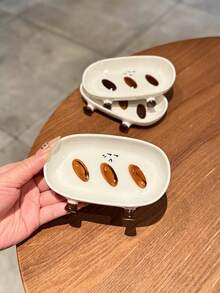 2pcs/4pcs Creative Foot-Shaped Ceramic Dipping Sauce Dishes, Japanese Style Seasoning Plates, Small Plates For Barbecue Dip, Ketchup, Chili Sauce, Salad Dressing, Hot Pot Dipping Sauce