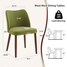 Fauteuils de salon - Vert - Voir 8