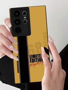 Vintage Racing Limited Edition Phone Case Yellow Black Stripe Pattern Hard Shell Protective Cover for Fashion Enthusiasts All-over Print Mixed-color Phone Cases - Compatible with Phone 17 PRO MAX/17 AIR/15 Pro Max/16 PRO MAX, Galaxy S22/S23/S24/S23 Plus/S24 Ultra/S25/A15/A33/A23. - Color mixto 1 - Ver 8