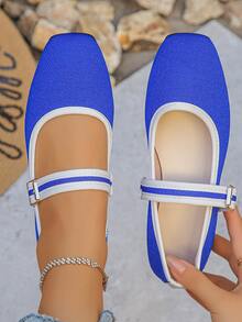 Royal Blue Fine-grained Fabric