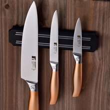 Bergner Bateria de cocina 12 piezas San Ignacio de acero inoxidable+Set de 3 Cuchillos en acero inoxidable con Soporte magnético - Gris 8 - Ver 5