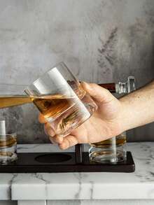 1 Stück Packung 750ml / 25.36oz Baseball Wecker mit 4 300ml / 10.15oz Gläser, Männer Baseball-Thema Geschenk für Tequila, Bourbon, einzigartiges Geburtstagsgeschenk für Männer, Freunde, Freunde, Vater, Bardekoration, Weihnachten, Halloween, Thanksgiving Geschenk - 1 Baseball-Karaffe + 4 Gläser - Übersicht 10