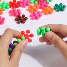 50/100 件雪花互锁积木玩具创意缓解压力坐立不安玩具派对礼物带储物盒玩具、坐立不安玩具、感官玩具、治疗玩具、镇静玩具、焦虑玩具、玩具、感官玩具、坐立不安玩具、玩具、感官玩具、坐立不安玩具、感官玩具、坐立不安玩具、感官