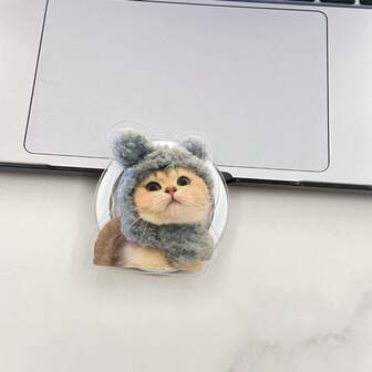 可愛い猫型 強力磁石 デスクトップスタンド クリエイティブ 素敵な携帯電話アクセサリー ユニバーサル ワーク ライフ デイリーユース 上品なギフト 感謝祭 クリスマス 友人 同僚に最適 やAndroidに対応 誕生日 家族 友人へのギフトに最適 プッシュプル式 携帯電話ホルダー 携帯電話アクセサリー