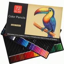 72 Color Colored Pencils, Specifically Designed For Adult Coloring Books, Christmas Stocking Gifts For Teenagers And Men, Art Supplies For Professionals, Soft Core Colored Lead Sets, Drawing And Sketching Pencils - Boxed 72 Colors - View 7