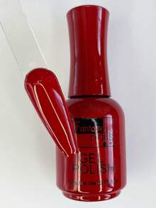 Gel Polish Fantasy Nails - #61 Red Competition - View 3