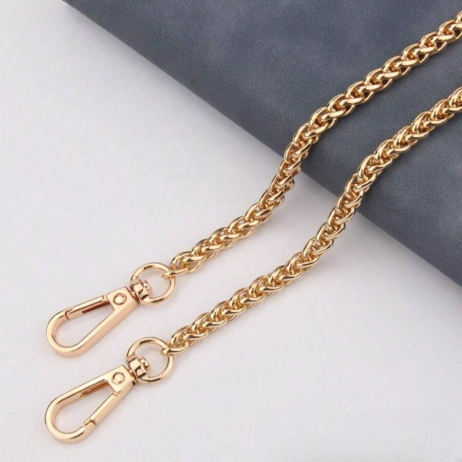 DIY包包链条肩带，多种颜色和尺寸可选，适用于手提包手柄、肩带、斜挎带，金属替换链条，女士包包旅行配件