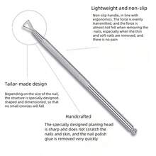 Professional Cuticle Trimmer Nail Cuticle Cutter Stainless Steel Cuticle Nippers With Sharp Blades Of Cuticle Remover Clippers Manicure Tools Double Spring For Nail Care Pedicure Nail Tools (Silver) - Bạc - Xem 9
