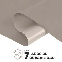 VINILMAX Lona Impermeable de 1.50x1m Uso Rudo con Protección UV para Exterior | Resistente a Polvo, Lluvia y Nieve | Ideal para Camiones, Obra y Construcción | Disponible en Varios Colores - Beis - Ver 7