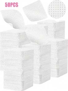 Lint Free Nail Wipes, Nail Polish Remover Pads Eyelash Extension Wipes, Soft Non-Woven Acetone Nail Polish Remover Pads Nail Wipes For Nail Prep And Gel Polish Remover - Pink - View 27