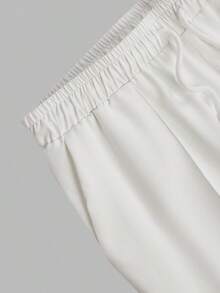 2pcs/Set Men's White Dashiki, Golden Embroidery, Elegant & Royal Style, Long Sleeve Mandarin Collar Shirt And Elastic Waist Pants, African Clothing, Men's Matching Set, Suitable For Parties, Dates, Weddings, Daily Wear, Cultural Events, Traditional Ceremonies & Celebrations - White - View 7