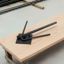 SENDERPICK Rebar Bender, Manual Rebar Bending Tool, Rebar Bender Tool - Black - View 7