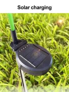 1pc Solar Powered Hydrangea Light, Outdoor Garden Artificial Flower Ambiance Lamp, Waterproof LED Landscape Light For Yard, Garden Path, Patio Decor, Party Backdrop And Romantic Night Scene Decoration - Solar-powered Hydrangea Ground Light - View 6