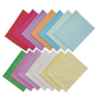 14pcs 19.7X15.8 Inch Rainbow Solid Color Series DIY Handmade Pre-Cut Materials, DIY Patchwork Fabric Set, Assorted Floral Printed Pre-Cut Sewing Fabrics, Suitable For Christmas And Holiday Handmade Gifts