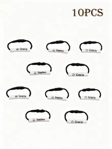 10 Personalized Custom Shoe Name Tags For School To Distinguish Shoes, Clothes, Umbrellas, Water Cups And Other Daily Necessities,Luggage Tag, Personalized Gifts - Style a - View 18