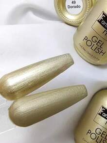 Gel Polish Fantasy Nails - #49 Gold - View 2