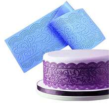 Molde de silicona para decoración de pasteles fondant - Multicolor - Ver 3