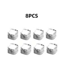 Tangle Free Magnetic Buckle [10pcs/8pcs/4pcs/2pcs] Magnetic Cable Clips Self Adhesive Cable Organizer, Suitable For Desk/Car/Office Made Of Rubber, Can Organize USB/Power Cords Cable Holder For Home, Bedside Table, Computer Gift For Women Birthday Celebration - Type B - View 19