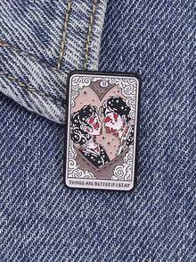1PC THINGS ARE BETTER IF I STAY Brooch Enamel Pins Cover Of American Punk Band Music Album Brooches Lapel Badge Jewelry Accessories - Nhiều màu - Xem 10