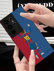 Soccer Player Celebration Pattern Phone Case Soft TPU Shockproof Back Cover for Football Fans All-over Print Mixed-color Phone Cases - Compatible with Phone 17 PRO MAX/17 AIR/15 Pro Max/16 PRO MAX, Galaxy S22/S23/S24/S23 Plus/S24 Ultra/S25/A15/A33/A23. - Color mixto 1 - Ver 7