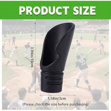 Catcher's - Protector de pulgar para béisbol y sóftbol, protector de pulgar de béisbol de silicona, equipo de entrenamiento para mano izquierda/derecha compatible para reducir lesiones en la - Grande/Adulto - Ver 3