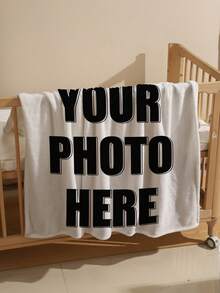 1pc Customizable Photo Blanket, Family Blanket, Photo Blanket, 9-Grid Pattern, Memorial Blanket, Suitable As Gift For Girls, Boys, Adults, Valentine's Day, Lightweight, Baby Blanket, Personalized Fleece Blanket, Personalized Photo Blanket, Personalized Throw Blanket, Personalized Baby Blanket, Newborn Blanket, Suitable For Mother's Day, Birthday, Children's Day, Father's Day, Graduation, Wedding, Christmas, Halloween