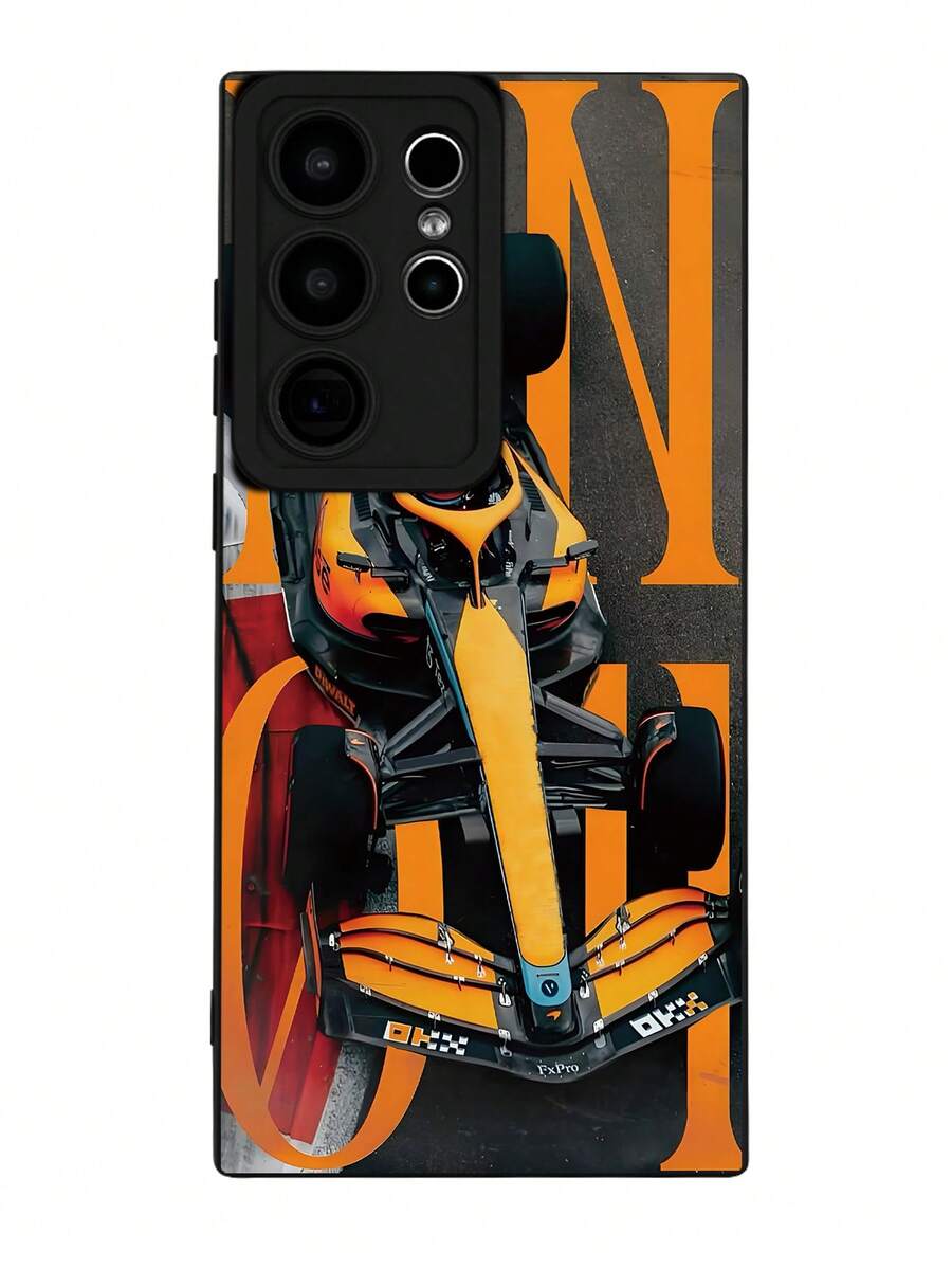 FormulaRacingCarPatternPhoneCaseHardPCMaterialShockproofProtectionForCarRacingEnthusiastsDailyUse All-over Print Mixed-color Phone Cases - Compatible with Phone 17 PRO MAX/17 AIR/15 Pro Max/16 PRO MAX, Galaxy S22/S23/S24/S23 Plus/S24 Ultra/S25/A15/A33/A23. - Color mixto 1 - Ver 1