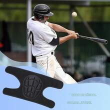 Guardia del Codo de Softball, softbol de Guardia de Codo, Almohadilla Protectora del Codo, Arrazamiento Protector de Brazo Ajustable para Softball de Voleibol, Almohadilla Protectora del - Negro - Ver 4